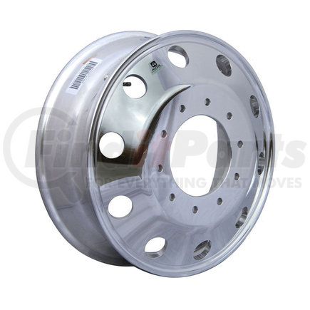 763291DB by ALCOA - Aluminum Wheel - 19.5" x 6" Wheel Size, Hub Pilot, Mirror Polish Outside Only with Dura-Bright