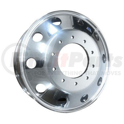 763291 by ALCOA - Aluminum Wheel - 19.5" x 6" Wheel Size, Hub Pilot, Mirror Polish Outside Only