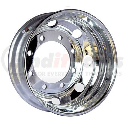 765422 by ALCOA - Aluminum Wheel - 19.5" x 6.75" Wheel Size, Hub Pilot, Mirror Polish Inside Only