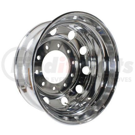 882672DB by ALCOA - Aluminum Wheel - 22.5" x 8.25", Wheel Size, Hub Pilot, Mirror Polish Dura-Bright Inside Only