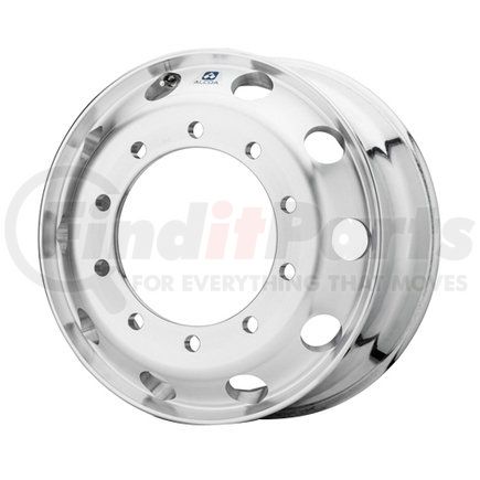 886510 by ALCOA - Aluminum Wheel - 22.5" x 8.25" Wheel Size, Hub Pilot, Brushed