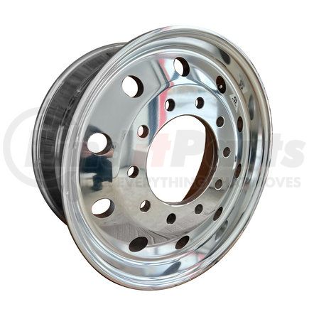 89U631DB by ALCOA - Aluminum Wheel - 22.5" x 9" Wheel Size, Hub Pilot, Mirror Polish Outside Only with Dura-Bright