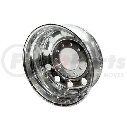 98U631 by ALCOA - Aluminum Wheel - 24.5" x 8.25" Wheel Size, Hub Pilot, Mirror Polish Outside Only