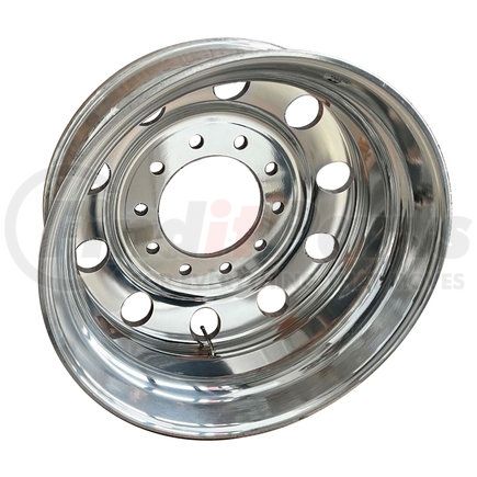 98U632DB by ALCOA - Aluminum Wheel - 24.5" x 8.25" Wheel Size, Hub Pilot, Mirror Polish Inside Only with Dura-Bright