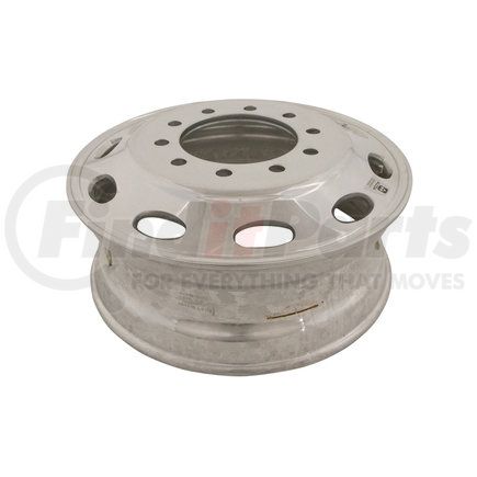 98U671DB by ALCOA - Aluminum Wheel - 24.5" x 8.25" Wheel Size, Hub Pilot, Mirror Polish Outside Only with Dura-Bright