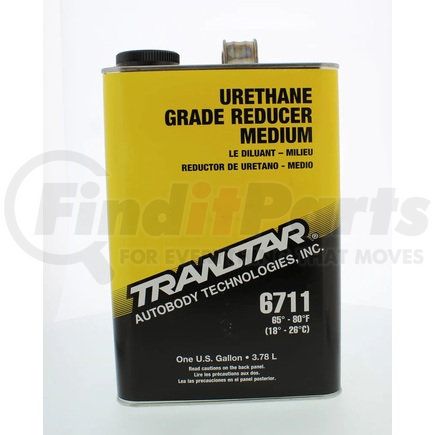 6711-F by TRANSTAR - Urethane Grade Reducer - 6700 Series, 1 Gallon Can, Medium Speed, 65° - 80°F