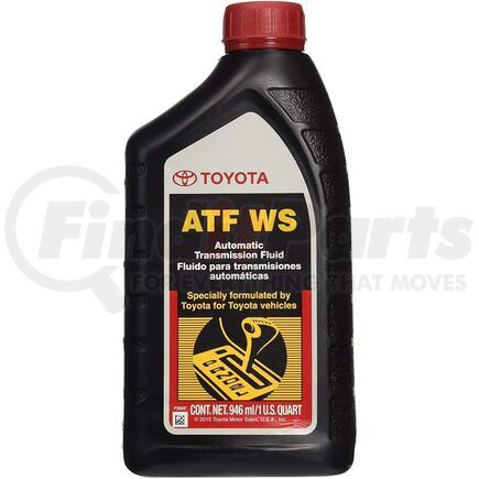 00289 ATFWS by TOYOTA - Automatic Transmission Fluid - 1 Quart (946ml)