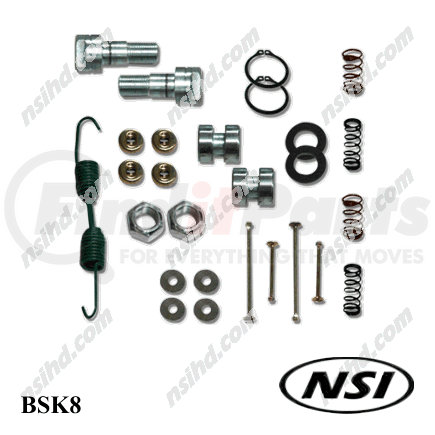 BWP-NSI M-K52 Drum Brake Hardware Kit BrkHdw Kit 15 Mer T Steer