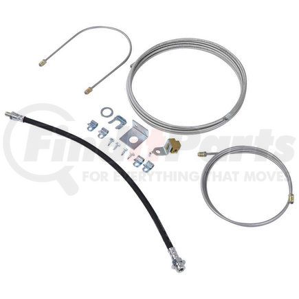 5643 by DEMCO - Brake Hydraulic Line Kit - Drum Brakes, For Single Axle Trailers, 240 in. Main Line