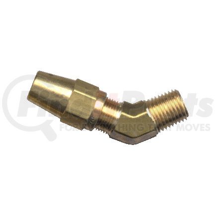 BWP-NSI M-417 Compression Fitting BrsFtg Comp MPT 45° Elbw