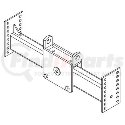 6023 by DEMCO - Fifth Wheel Trailer Hitch Bracket - For Double Pivot Hitch Head