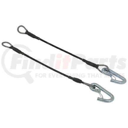 Demco 9523065 Safety Wire Safety Wire - 14,000 lbs. GTW, 18 in. in length, with Snap Hook