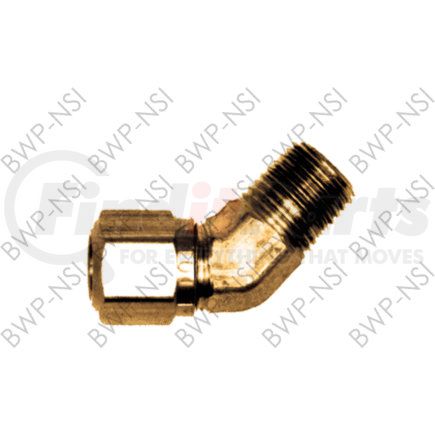 BWP-NSI M-4368 Hydraulic Hose BrsFtg Comp MPT 45° Elbw