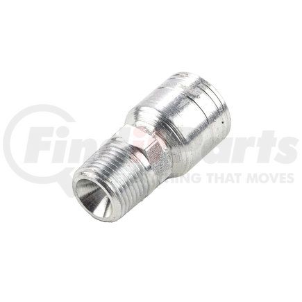 04Z-106 by WEATHERHEAD - Hydraulic Coupling / Adapter - Male Rigid, 0.6875" hex, 3/8-18 thread