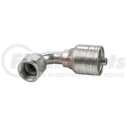 04Z-666 by WEATHERHEAD - Eaton Weatherhead Z Series Crimp Hose Fittings JIC 37 Female Swivel 90 Elbow