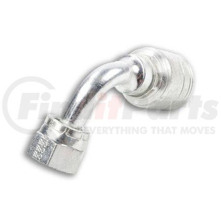 04Z-J34 by WEATHERHEAD - Eaton Weatherhead Z Series Crimp Hose Fittings Female ORS Swivel Medium Drop 90 Elbow