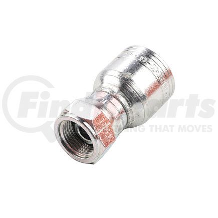 06Z-356 by WEATHERHEAD - Eaton Weatherhead Z Series Crimp Hose Fittings BSPP 60 Cone Female Swivel Straight