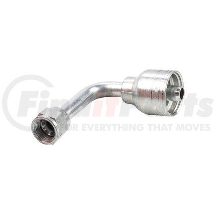 06Z-646 by WEATHERHEAD - Eaton Weatherhead Z Series Crimp Hose Fittings JIC 37 Female Swivel 90 Long Drop Elbow