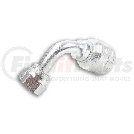 06Z-J36 by WEATHERHEAD - Eaton Weatherhead Z Series Crimp Hose Fittings Female ORS Swivel Medium Drop 90 Elbow