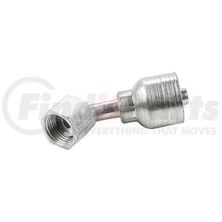 06Z-L66 by WEATHERHEAD - Eaton Weatherhead Z Series Crimp Hose Fittings Female ORS Swivel 45 Elbow