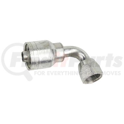 08Z-668 by WEATHERHEAD - Z Series Hydraulic Coupling / Adapter - Female Swivel, 90 degree, 0.875" hex, 3/4-16 thread