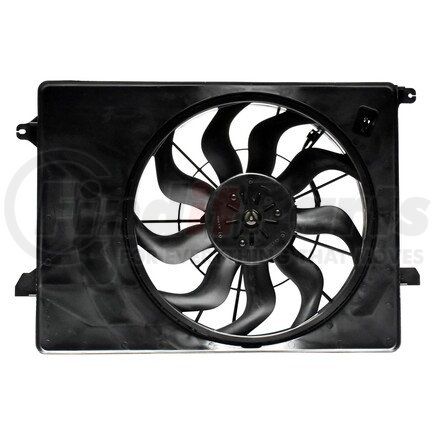 33A1003 by MANDO - OE Cooling Fan Assembly, Direct Replacement