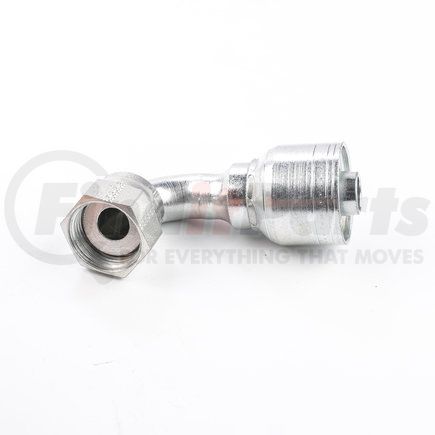 10Z-A30 by WEATHERHEAD - Eaton Weatherhead Z Series Crimp Hose Fittings Female ORS Swivel Short Drop 90 Elbow