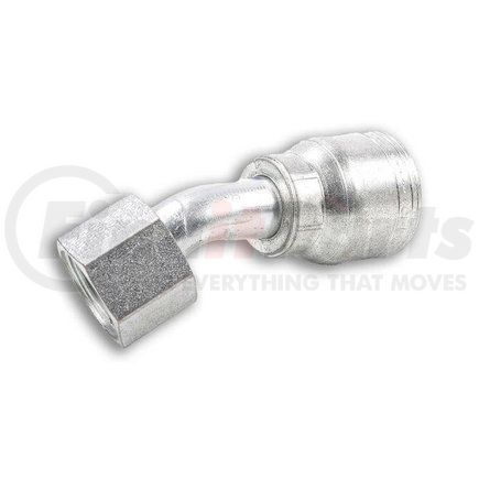 10Z-L70 by WEATHERHEAD - Eaton Weatherhead Z Series Crimp Hose Fittings Female ORS Swivel 45 Elbow