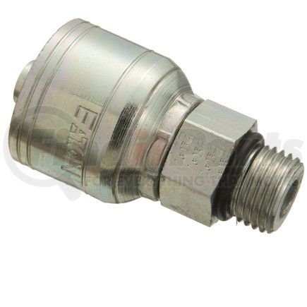 10Z-P12 by WEATHERHEAD - Eaton Weatherhead Z Series Crimp Hose Fittings Male Straight Thread O-Ring Rigid