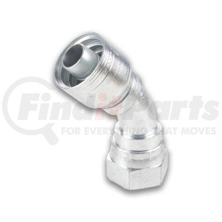 12Z-696 by WEATHERHEAD - Eaton Weatherhead Z Series Crimp Hose Fittings JIC 37 Female Swivel 45 Elbow