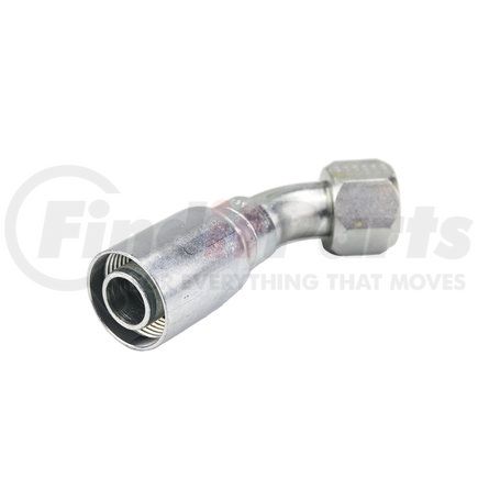 16U-696 by WEATHERHEAD - Fitting - Fitting (Permanent) R1/R2AT 45 Degree Female SAE37 Swivel