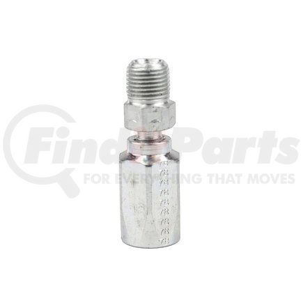 21304N-102 by WEATHERHEAD - Eaton Weatherhead 213 N series Field Attachable Hose Fittings Male Pipe Rigid