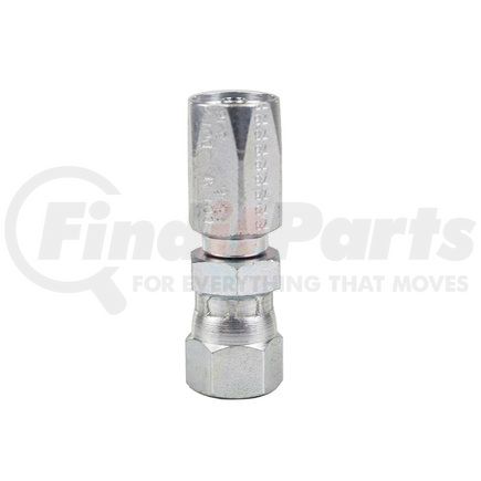 21304N-604 by WEATHERHEAD - 213 N Series Hydraulic Coupling / Adapter - Female Swivel, 0.56" hex, 7/16-20 thread