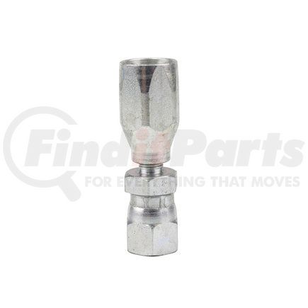 24704N-604 by WEATHERHEAD - 247 N Series Hydraulic Coupling / Adapter - Female Swivel, 0.562" hex, 7/16-20 thread