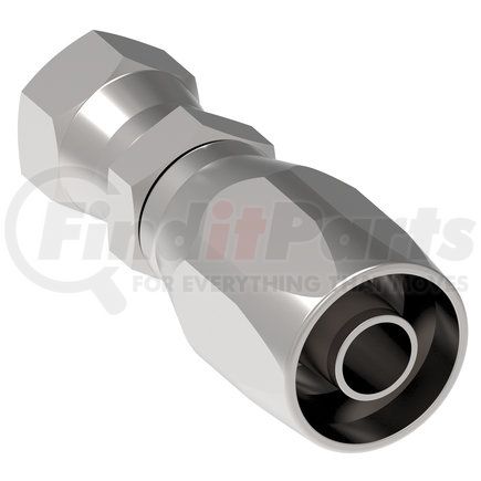 24706N-606 by WEATHERHEAD - 247 N Series Hydraulic Coupling / Adapter - Female Swivel, 0.687" hex, 9/16-18 thread