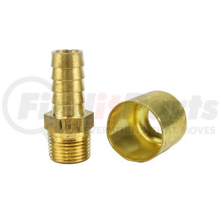 33808P-106 by WEATHERHEAD - Eaton Weatherhead 338 P Series Crimp Hose Fittings Male Pipe Rigid