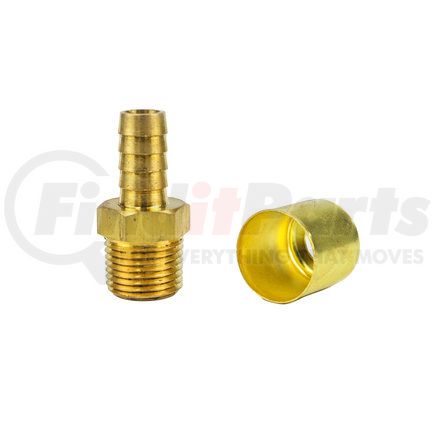 33808P-108 by WEATHERHEAD - Eaton Weatherhead 338 P Series Crimp Hose Fittings Male Pipe Rigid