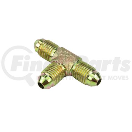 Weatherhead C5705X4 Hydraulic Hose Adapter - Adapter SAE37 Steel Tee -4 M SAE37 3End