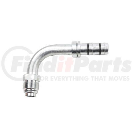 FJ3019-01-1012S by WEATHERHEAD - Aeroquip Fitting - Hose Fitting, E-Z Clip Male O-Ring (SP) 90