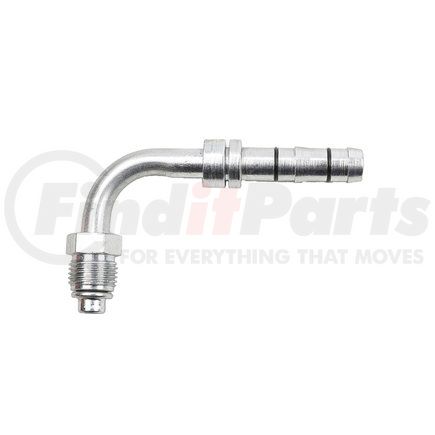 FJ3019-02-0608S by WEATHERHEAD - Aeroquip Fitting - Hose Fitting, E-Z Clip Male O-Ring (SP) 90