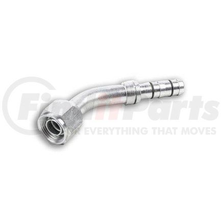 FJ3055-05-1010S by WEATHERHEAD - Aeroquip Fitting - Hose Fitting, E-Z Clip Female O-Ring (SP) 45