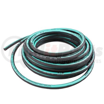 H28004 by WEATHERHEAD - Hydraulic Hose - H280 Series, Braided, Rubber, 0.25" ID, 0.57" OD