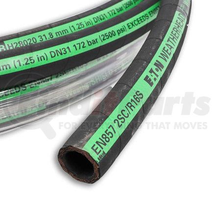 H28020 by WEATHERHEAD - Eaton Weatherhead H280 Series Rubber Hydraulic Braided Hose