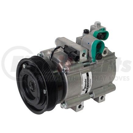 10A1029 by MANDO - New OE AC Compressor w/ Clutch & Pre-filled Oil, Direct Replacement