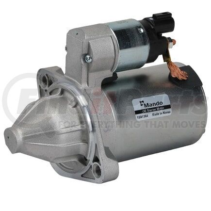 12A1364 by MANDO - New OE Starter Motor, Direct Replacement