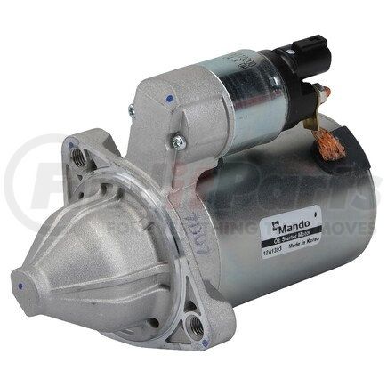 12A1393 by MANDO - New OE Starter Motor, Direct Replacement