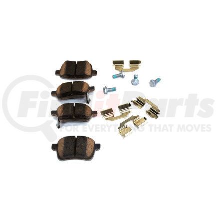 68211493AA by MOPAR - Disc Brake Pad Set - Rear, For 2014-2019 Fiat 500L