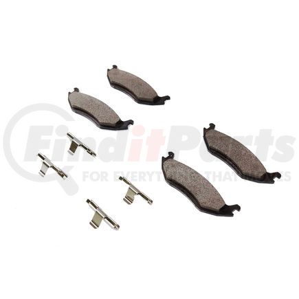 2AMV2563AB by MOPAR - Disc Brake Pad Set - Rear, Left/Right, for 2015-2019 Dodge/Chrysler/Ram