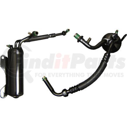 1411886 by GLOBAL PARTS DISTRIBUTORS - A/C Accumulator with Hose Assembly Global 1411886