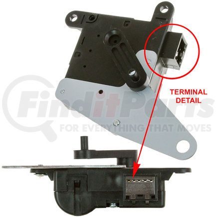 1711918 by GLOBAL PARTS DISTRIBUTORS - gpd HVAC Actuator 1711918